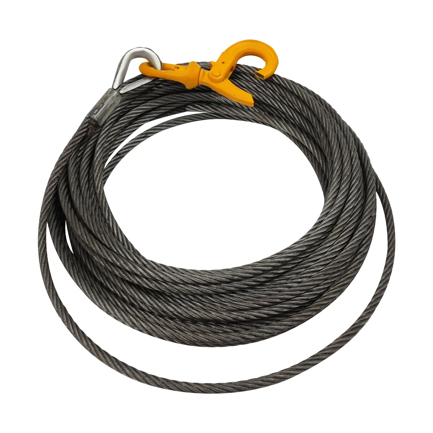 Hign Concerned Heavy Duty Winch Cable With Hook For Lifting
