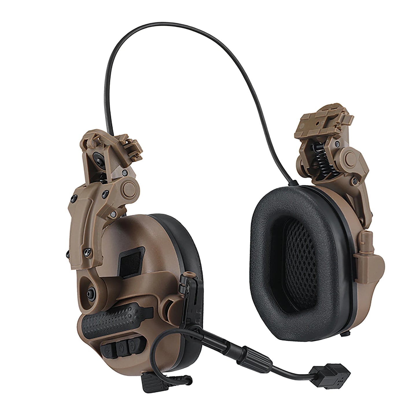 ARM NEXT Tactical Helmet Earmuffs With Active Noise Cancellation PTT
