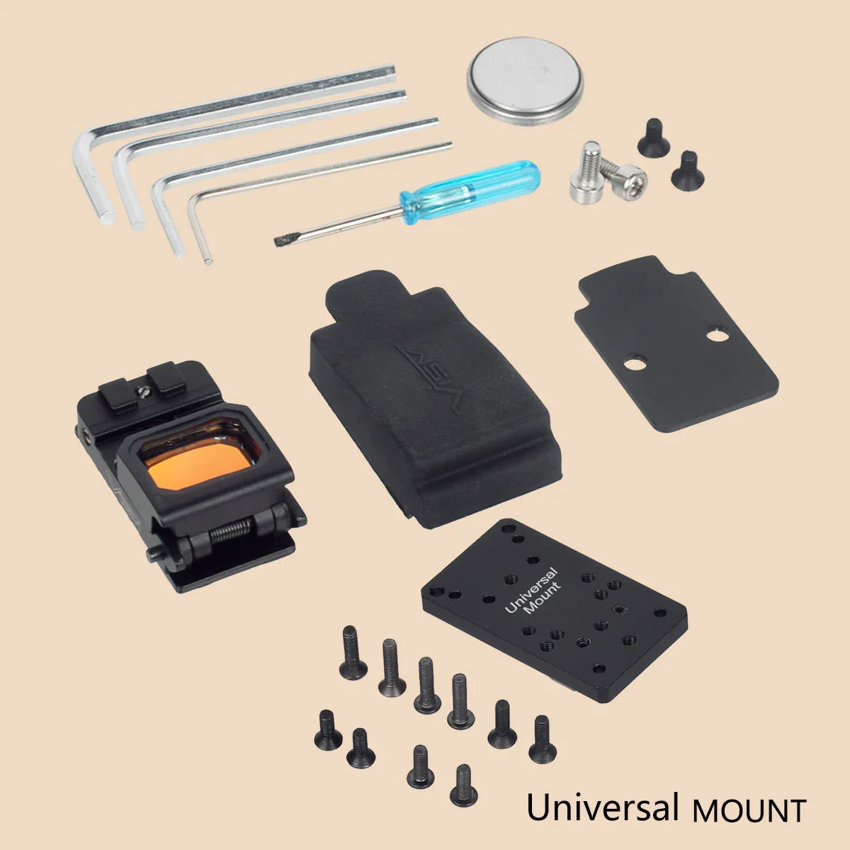 Tactical VISM Flip Up Red Dot Sight PRO Reflex Scope For Pistol G17 G19 Hunting Airsoft Weapons Riflescope 20mm Rail Mount