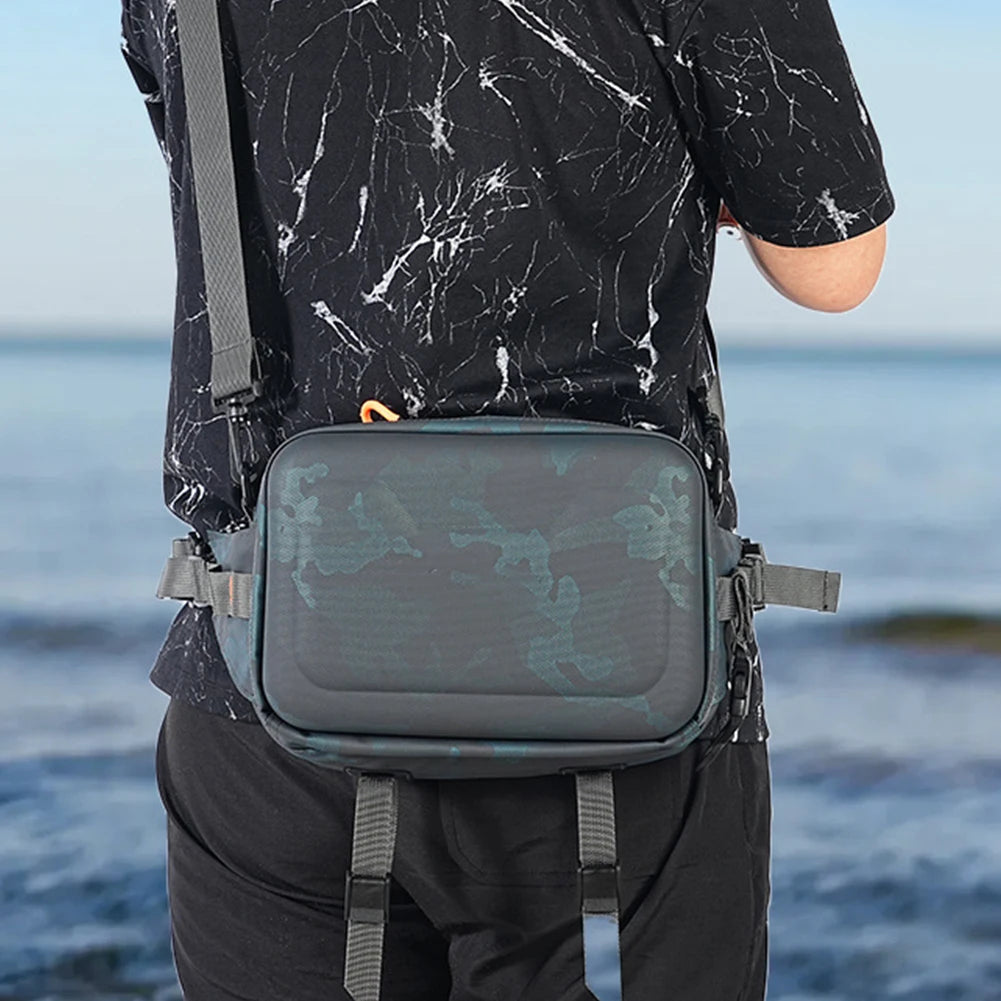 JOCESTYLE Fishing Fanny Pack Waterproof Tackle Storage Bag