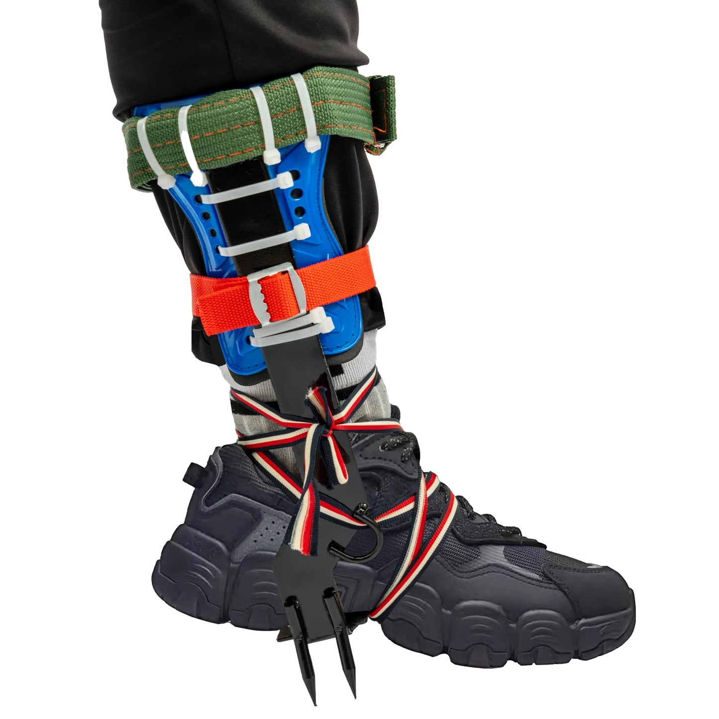 Hign-concerned Tree Climbing Spike Set With Safety Belt Straps