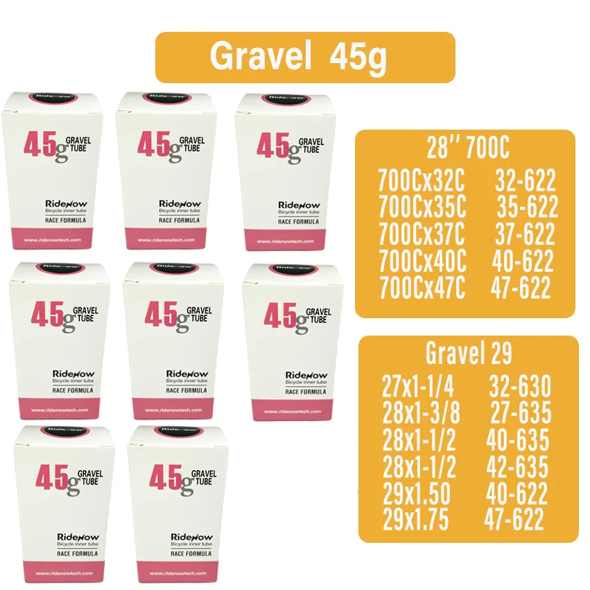 High-concerned Gravel TPU Inner Tube for Mountain Bikes