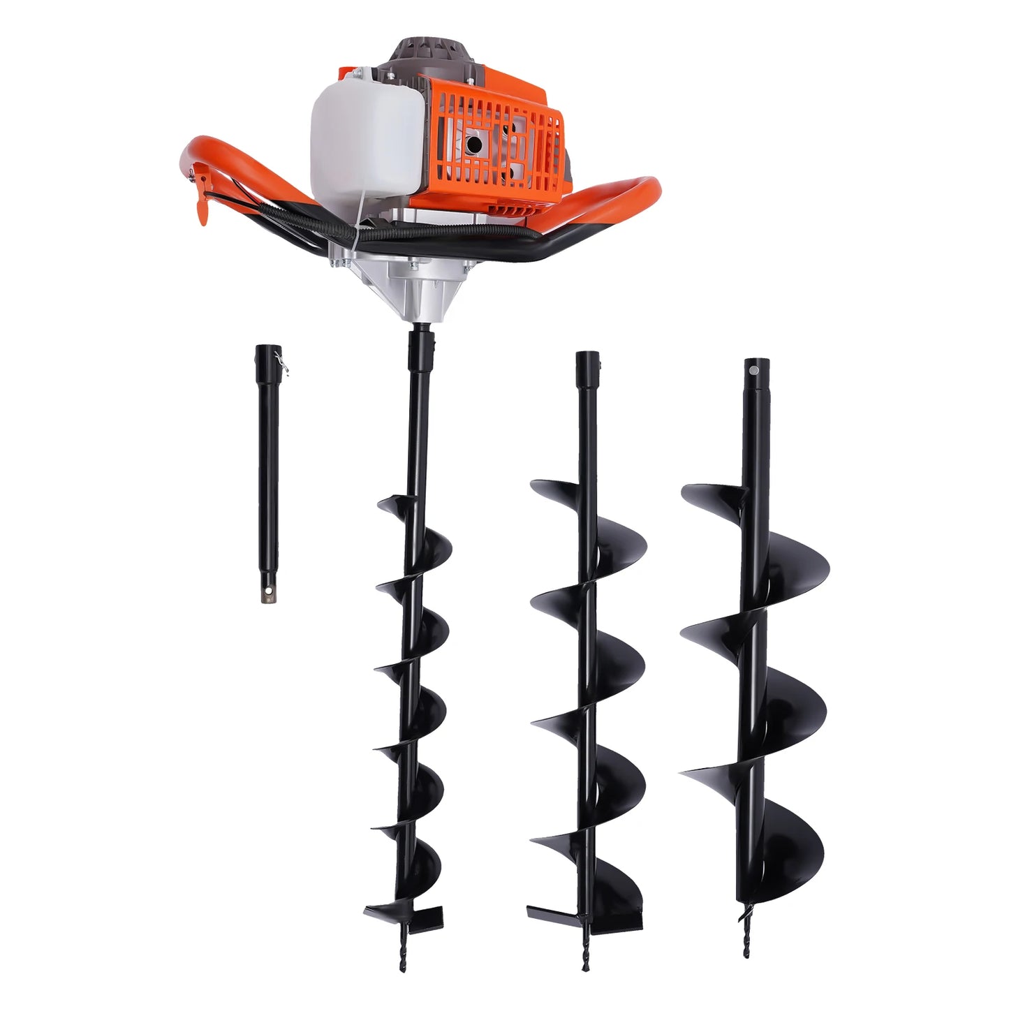 CNCEST Gas Powered Post Hole Digger Earth Auger Drill Set