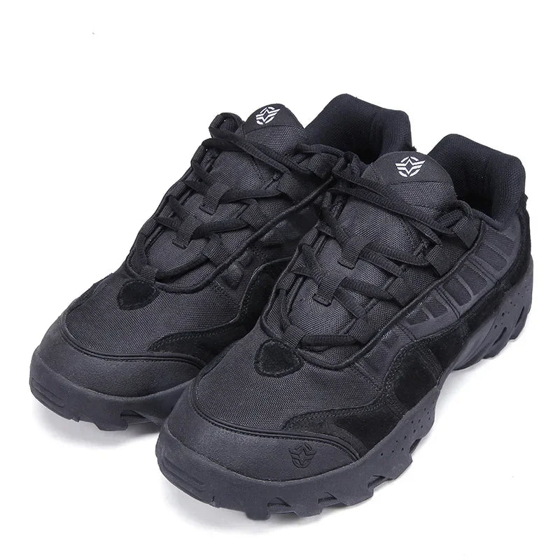KOLINLOVCN Tactical Waterproof Boots For Men Outdoor Hiking Combat