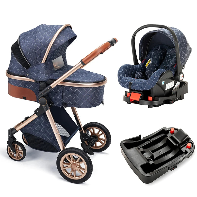 B.childhood 3 In 1 Baby Travel System Stroller Newborn Carrier