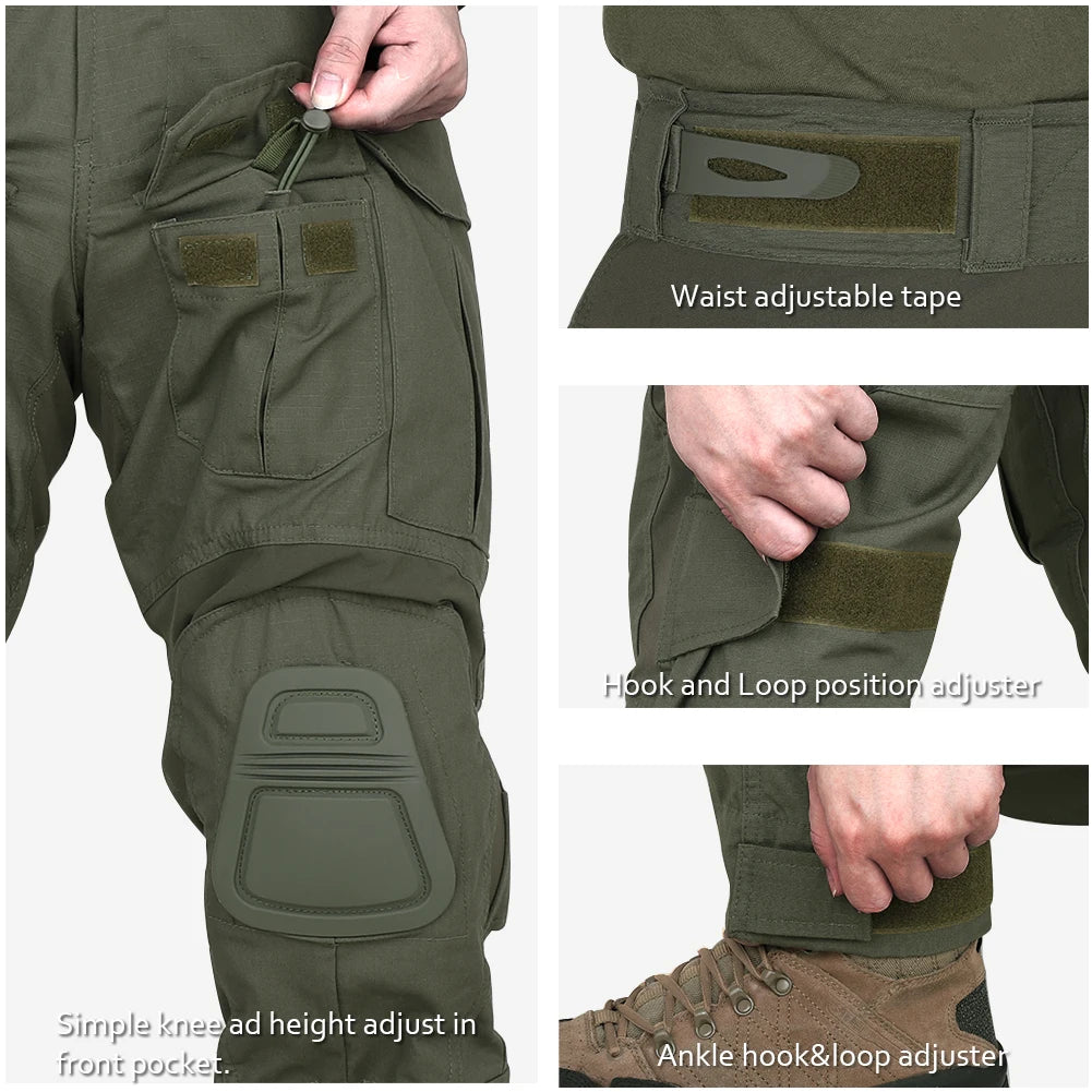 KRYDEX Tactical Combat G3 Uniform Set Shirt And Pants Kit