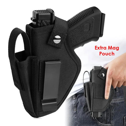 Universal Concealed Carry Gun Holster MOLLE IWB OWB Left Right