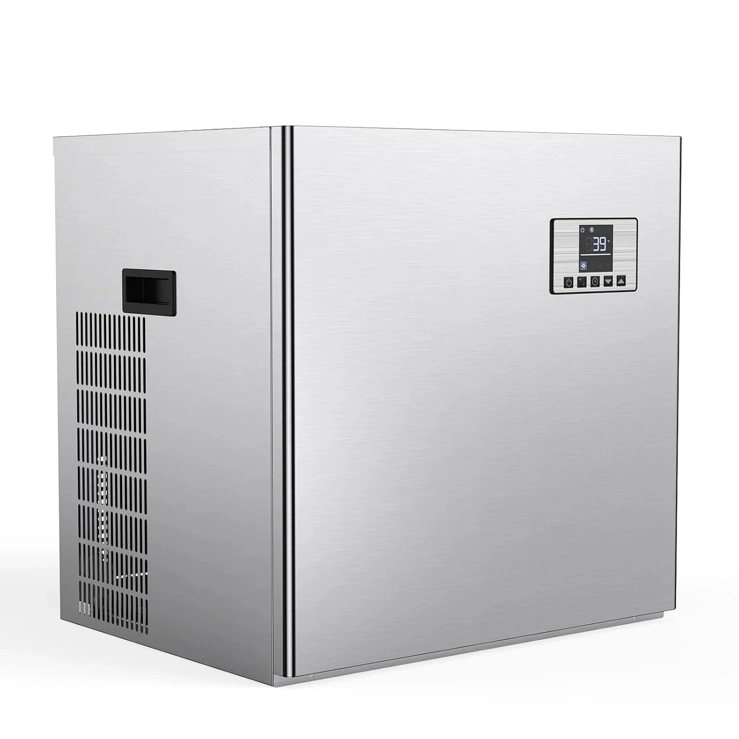 SHICUO Commercial Ice Maker 550 Lbs Per Day Self Cleaning Stainless Steel
