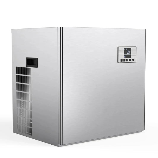 SHICUO Commercial Ice Maker 550 Lbs Per Day Self Cleaning Stainless Steel