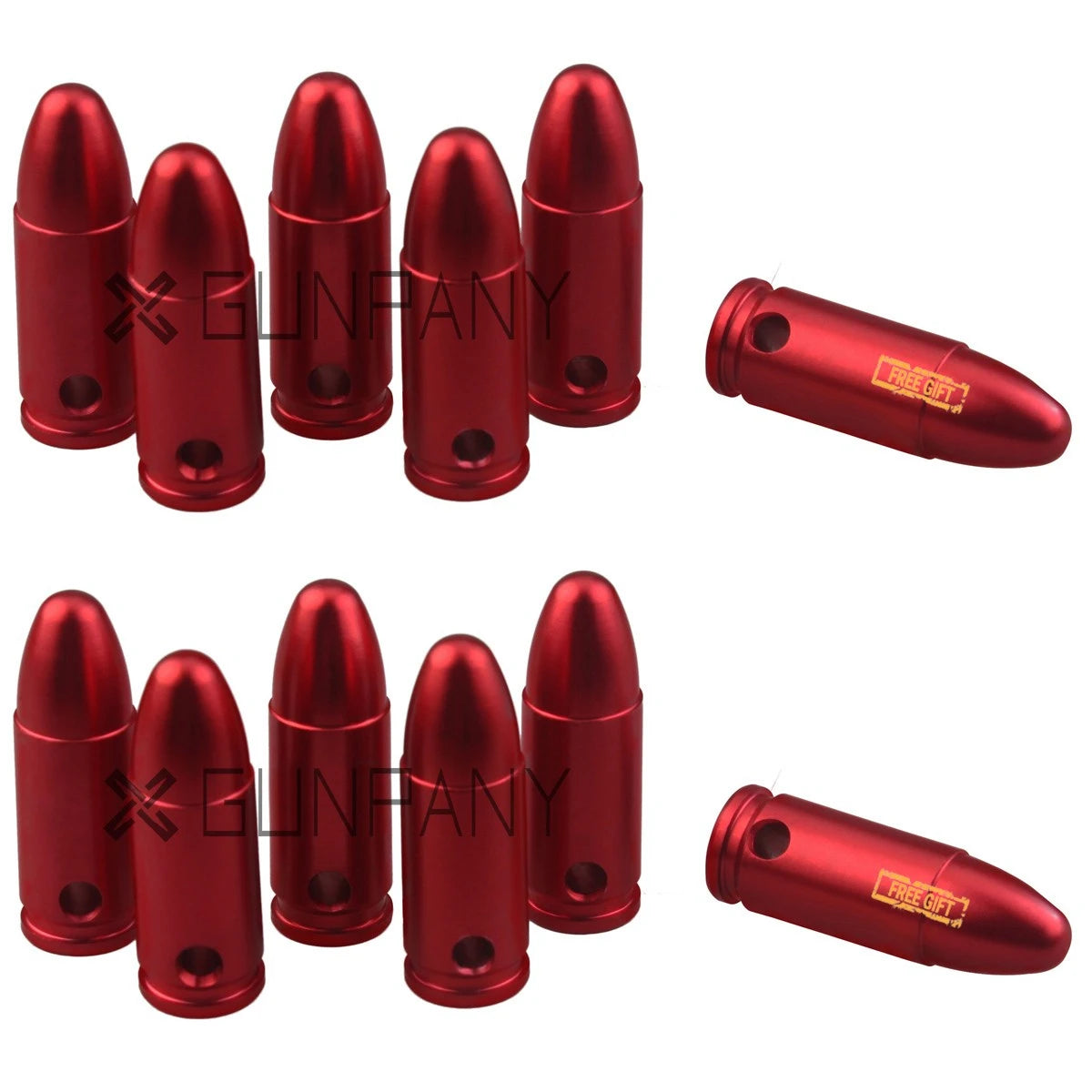 Vector Optics 9mm Snap Cap Dry Firing Pistol Cartridges Pack
