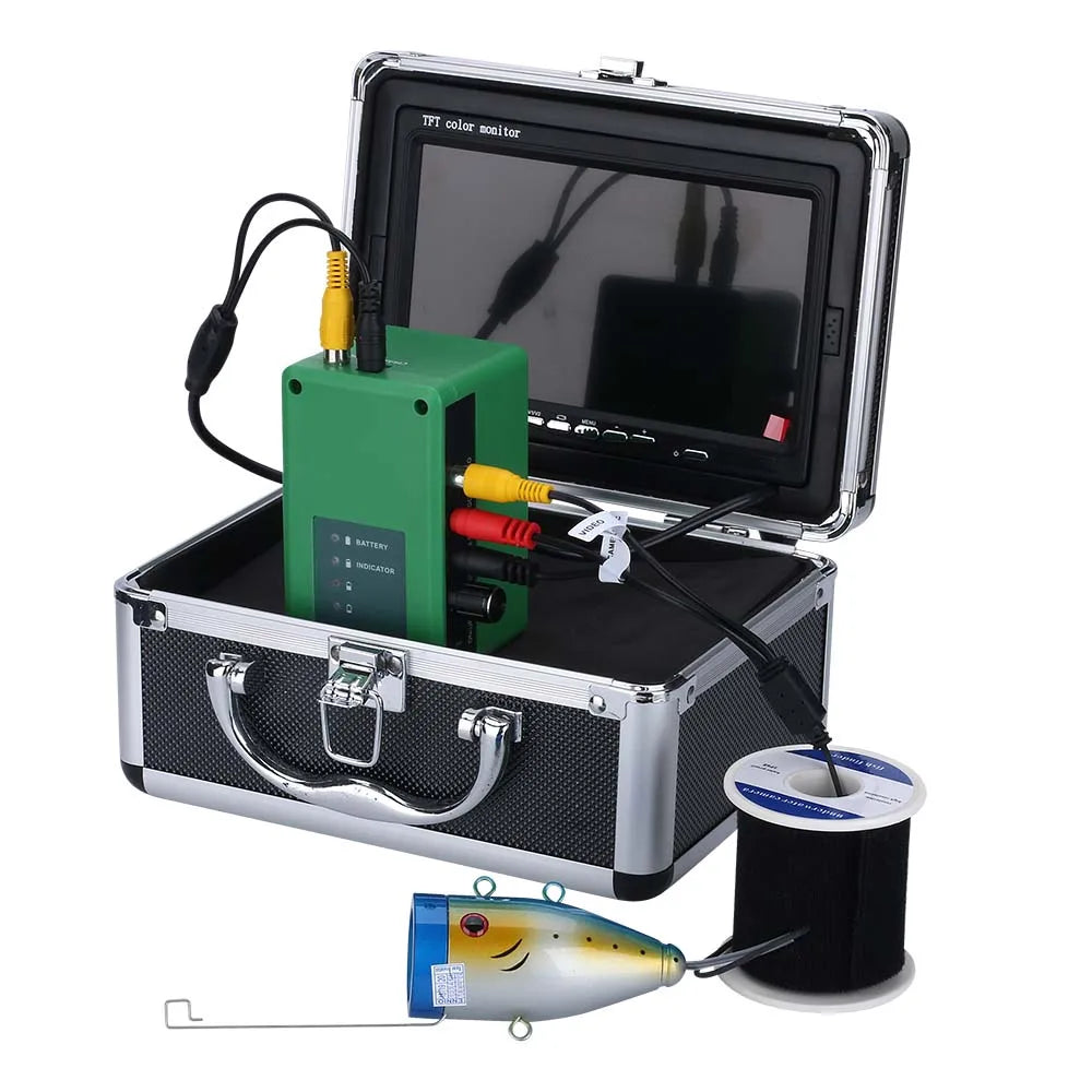 MOUNTAINONE Underwater Fishing Video Camera Kit With Infrared LEDs