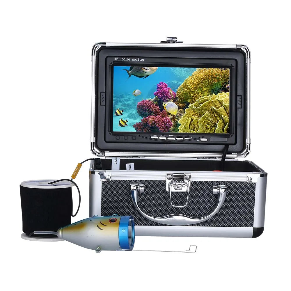 MOUNTAINONE Underwater Fishing Video Camera Kit With Infrared LEDs