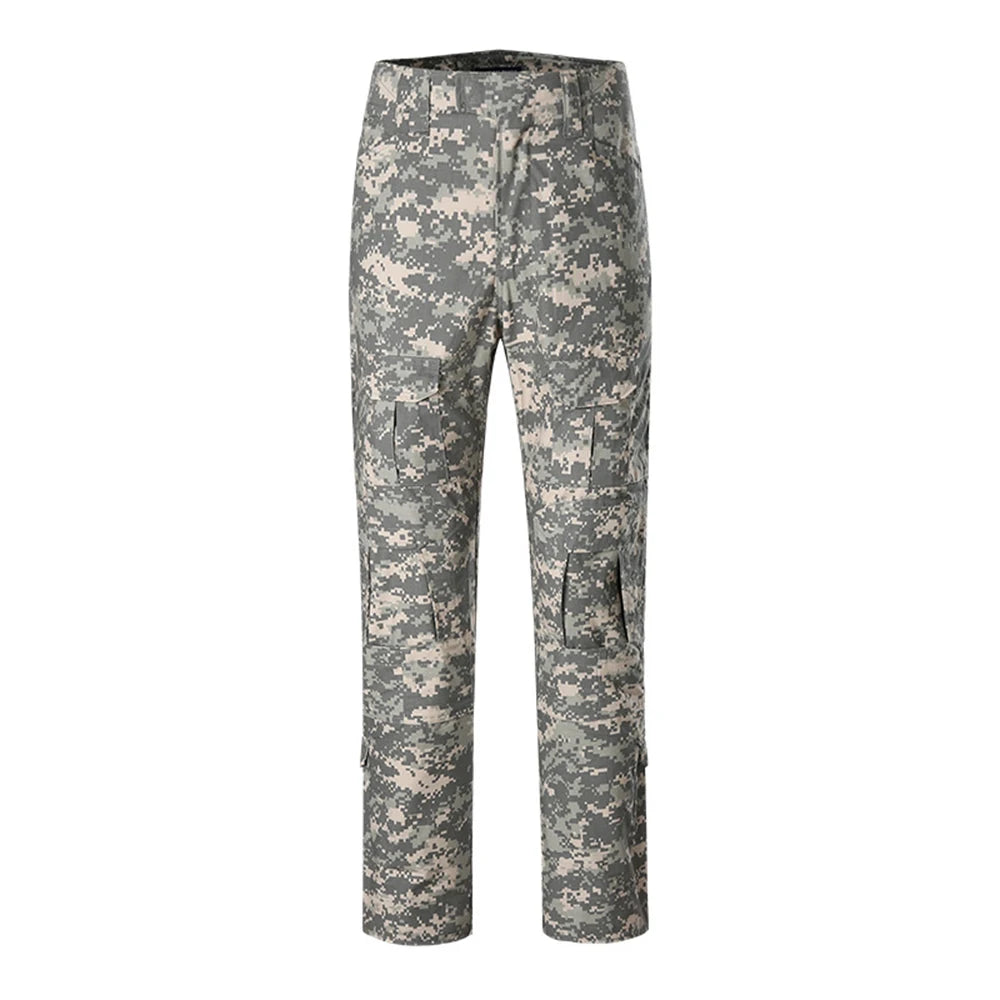 Combat Pants Tactical Camouflage Multicam For Outdoor Trekking Hunting