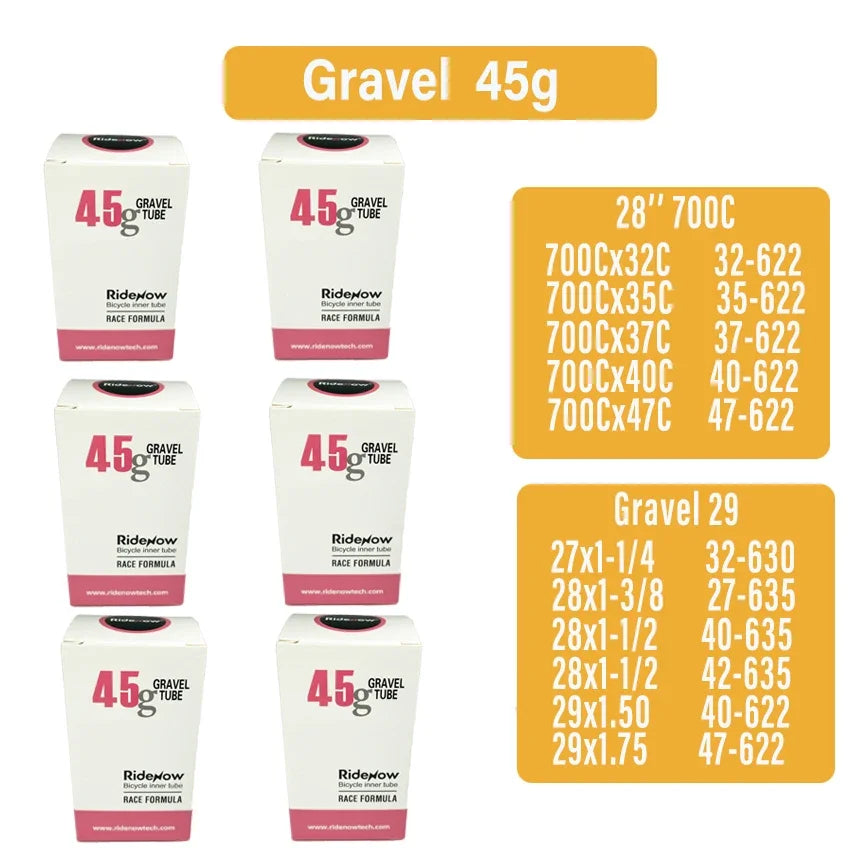 High-concerned Gravel TPU Inner Tube for Mountain Bikes