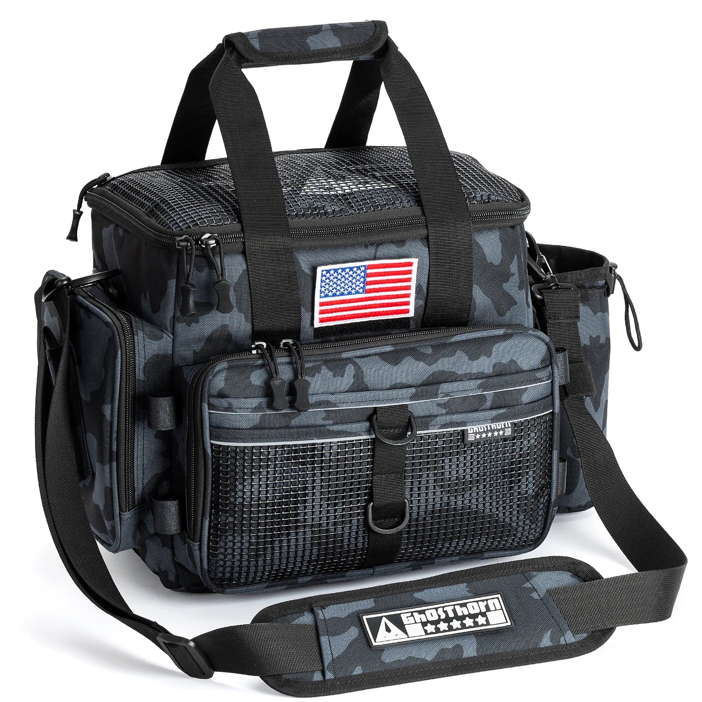 Salt Water Resistant Tackle Box Bag For Fishing Gear