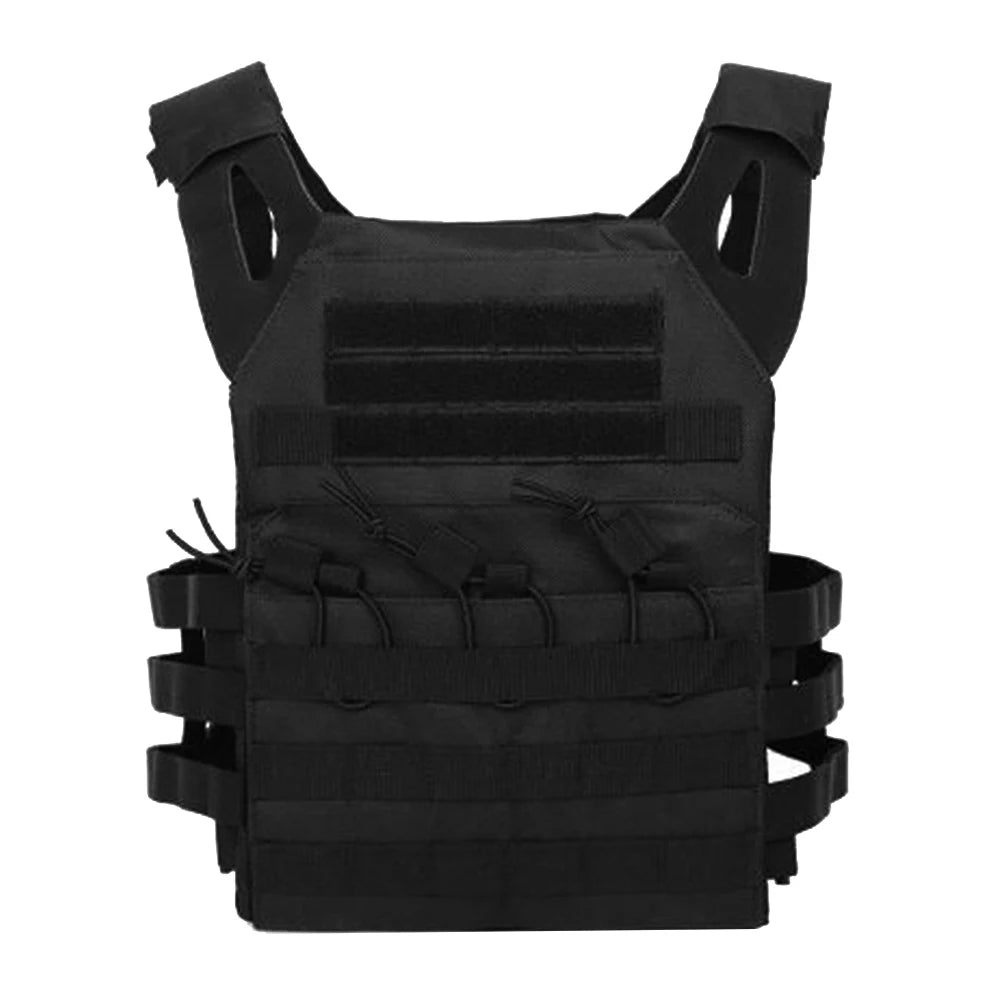 NONECN Nylon Tactical MOLLE Vest Carrier Outdoor Airsoft Hunting