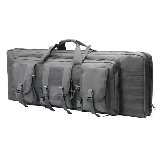 LQARMY Tactical Double Rifle Case with Molle System