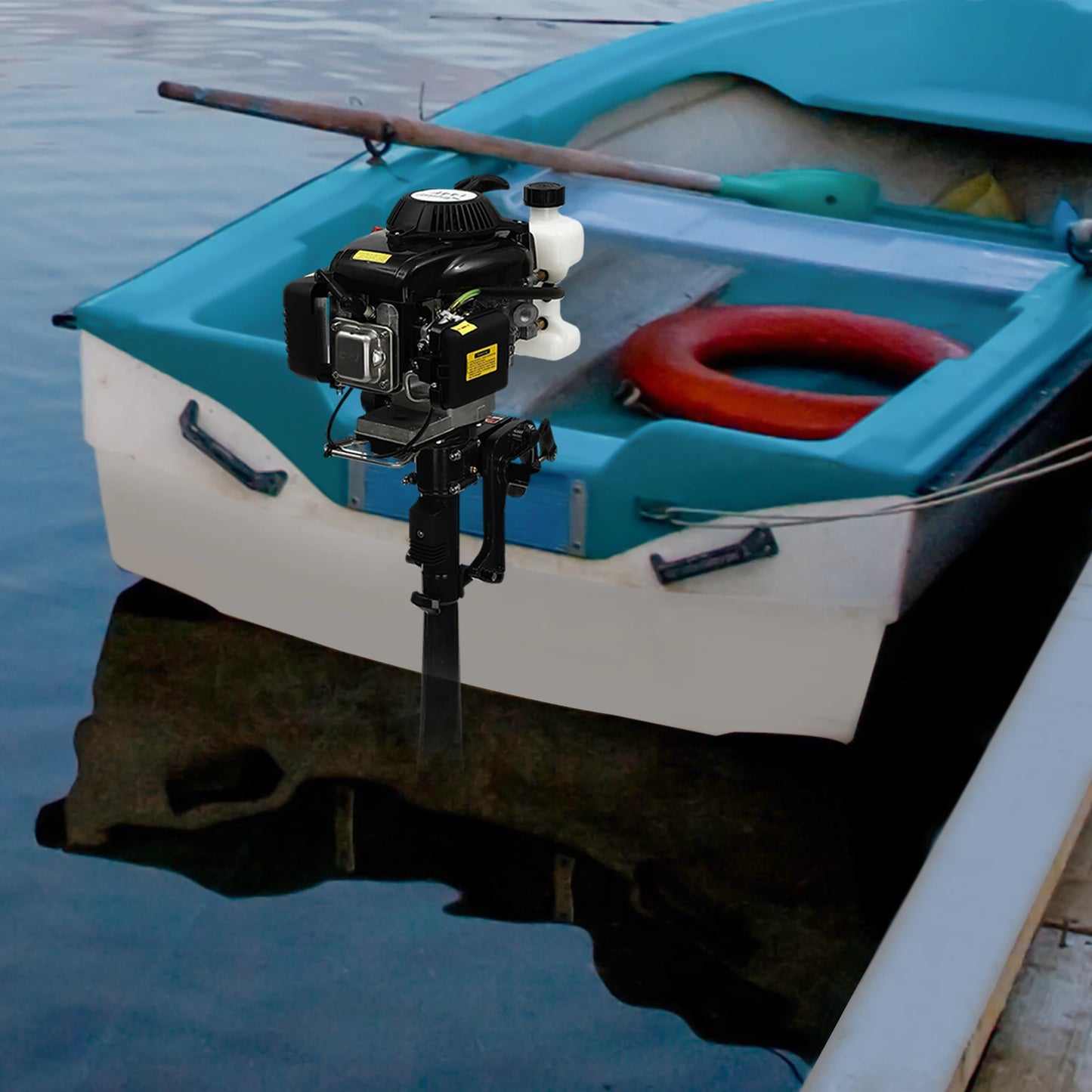 Outboard Motor 3 HP 4 Stroke Wind Cooling For Boats