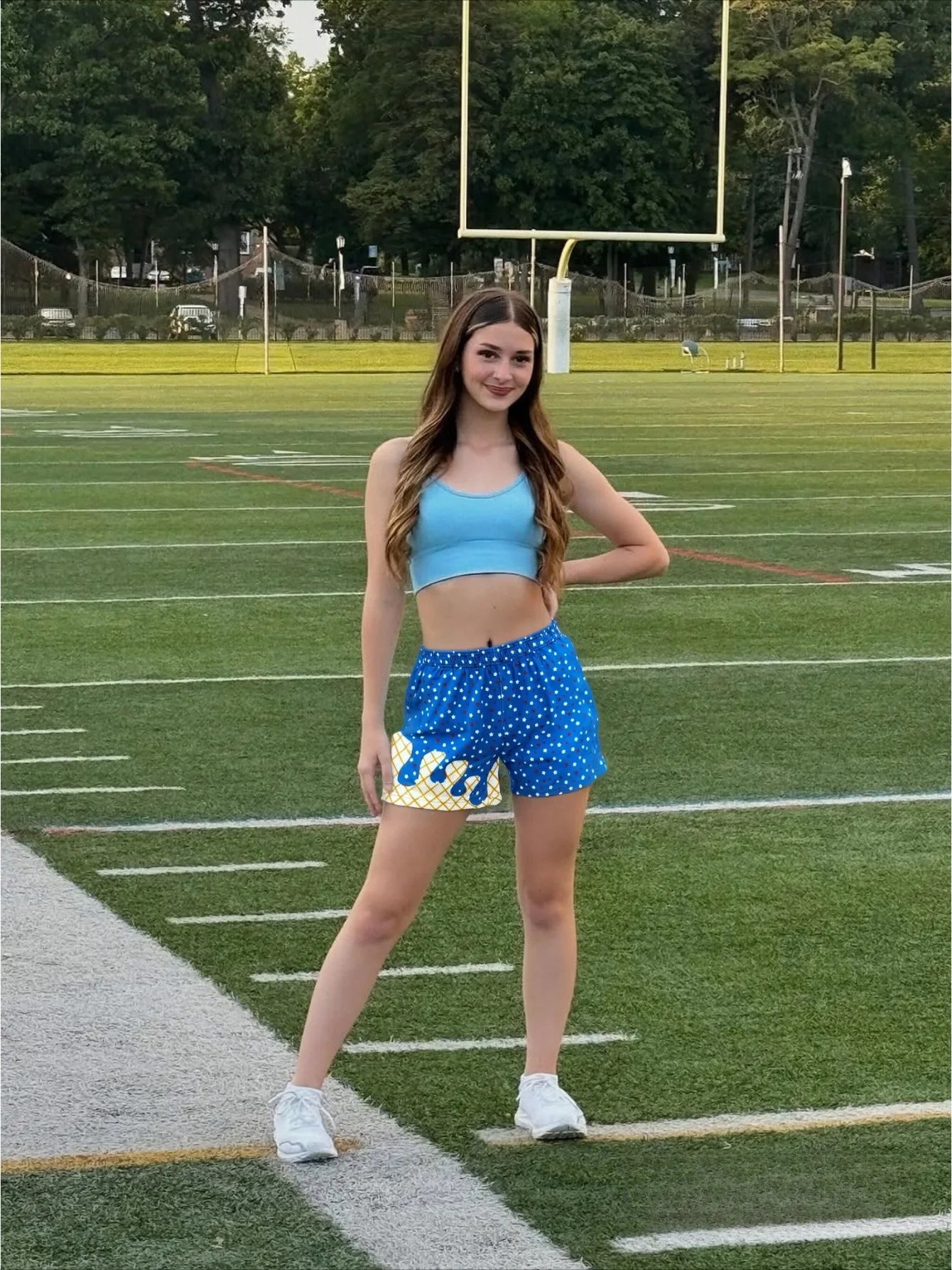 CN Fujian Cartoon Ice Cream Shorts For Women Bermuda