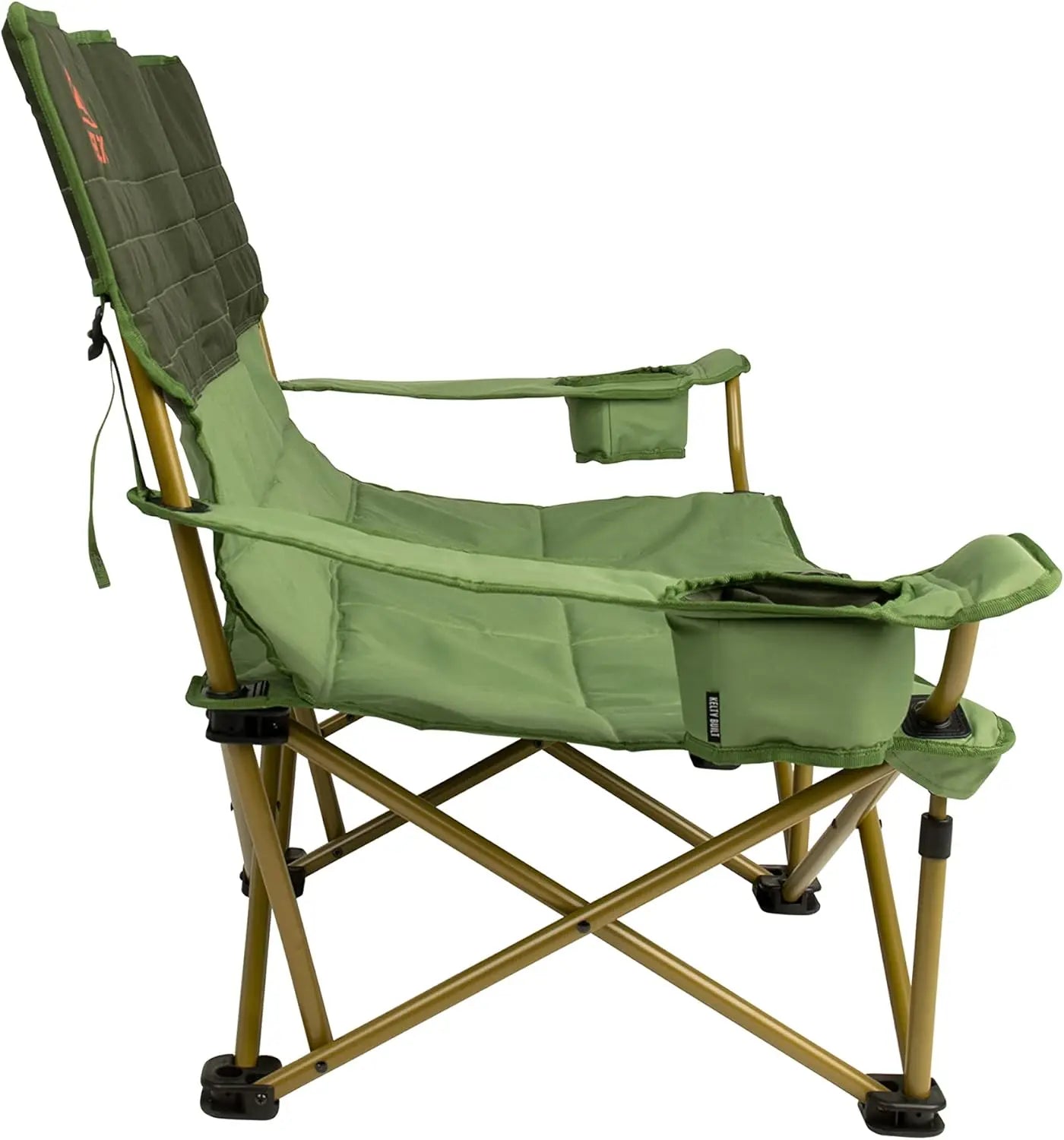 Two-Person Low Folding Camp Chair Heavy Duty For Beach Tailgating
