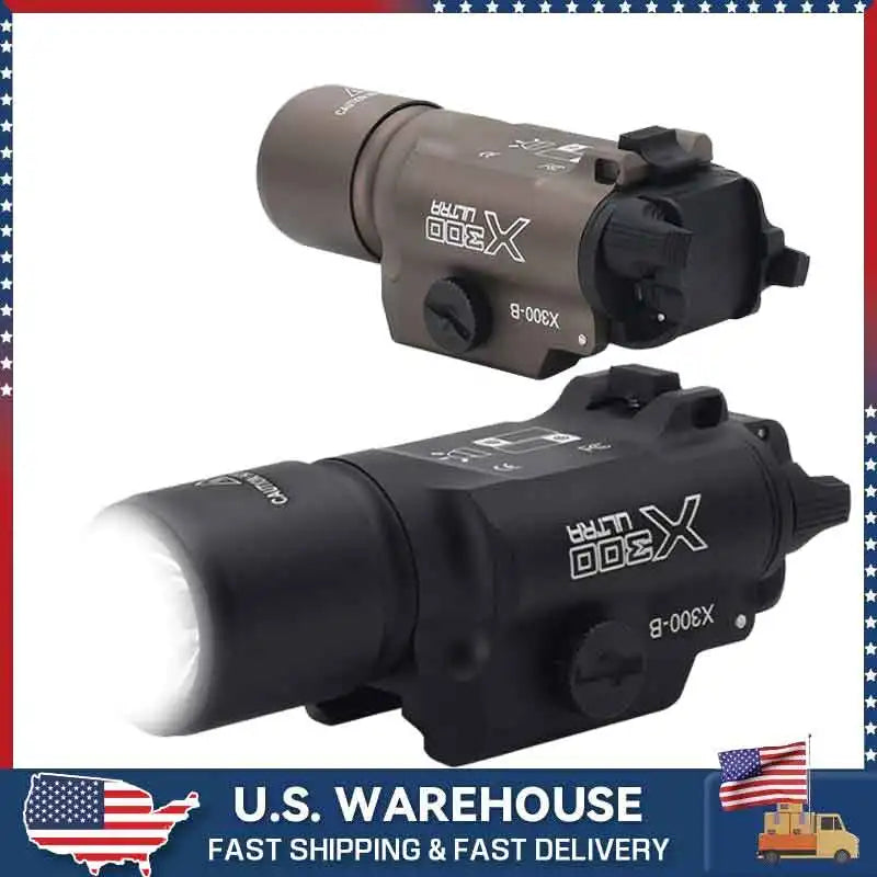 Tactical X300UB Scout Light LED Weapon Light For Picatinny Rail