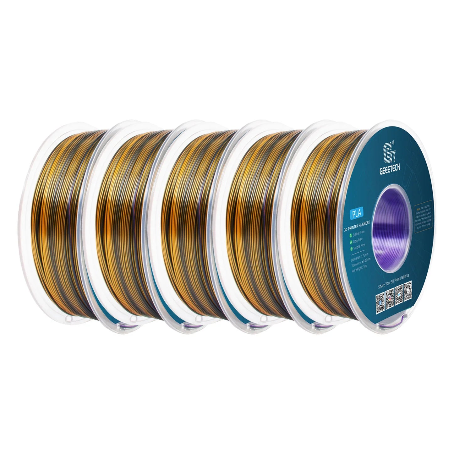 Geeetech Silk PLA Filament for 3D Printing