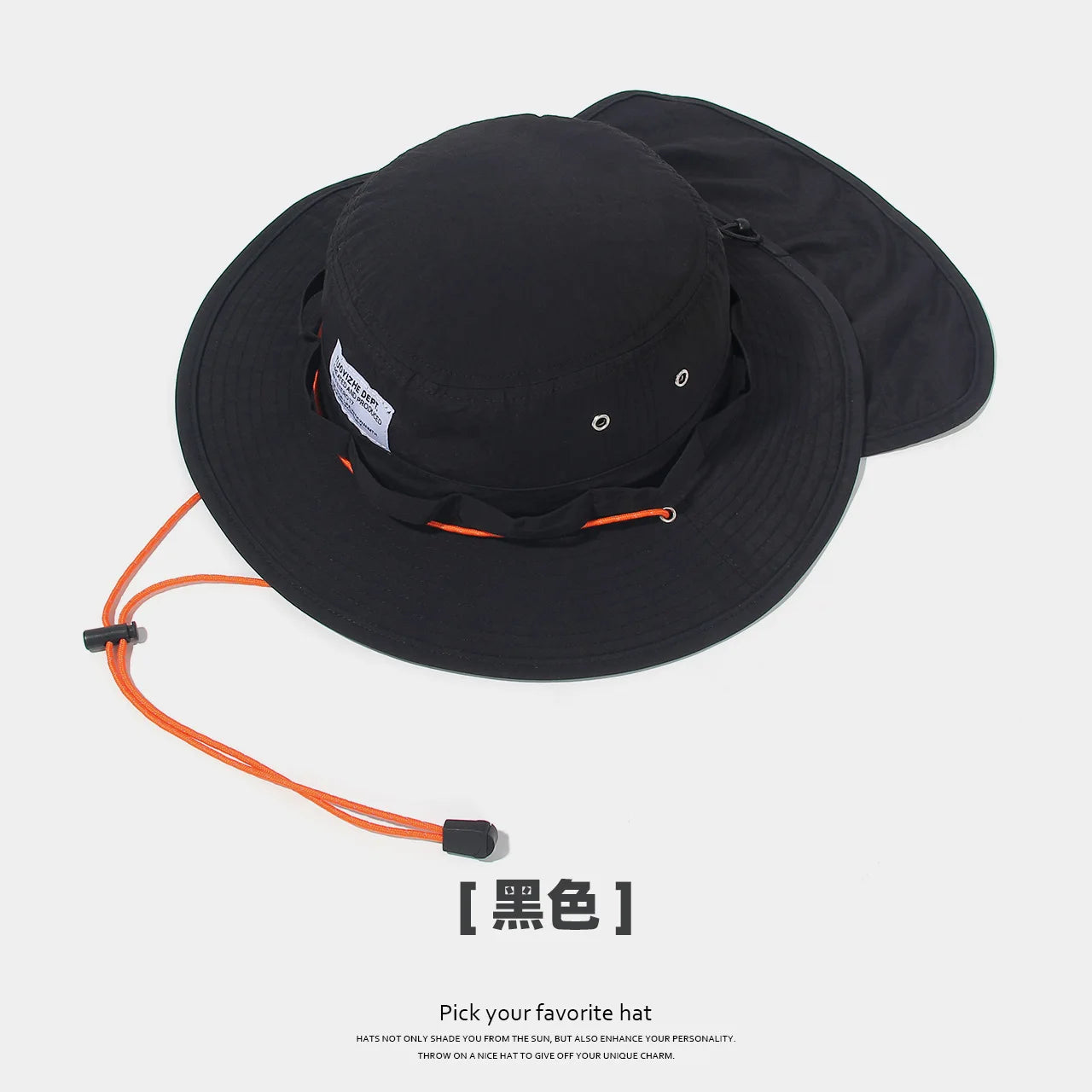 Japanese Bucket Hat UPF 50+ Waterproof Quick-Dry Capello Pescatore