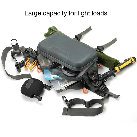 JOCESTYLE Fishing Fanny Pack Waterproof Tackle Storage Bag