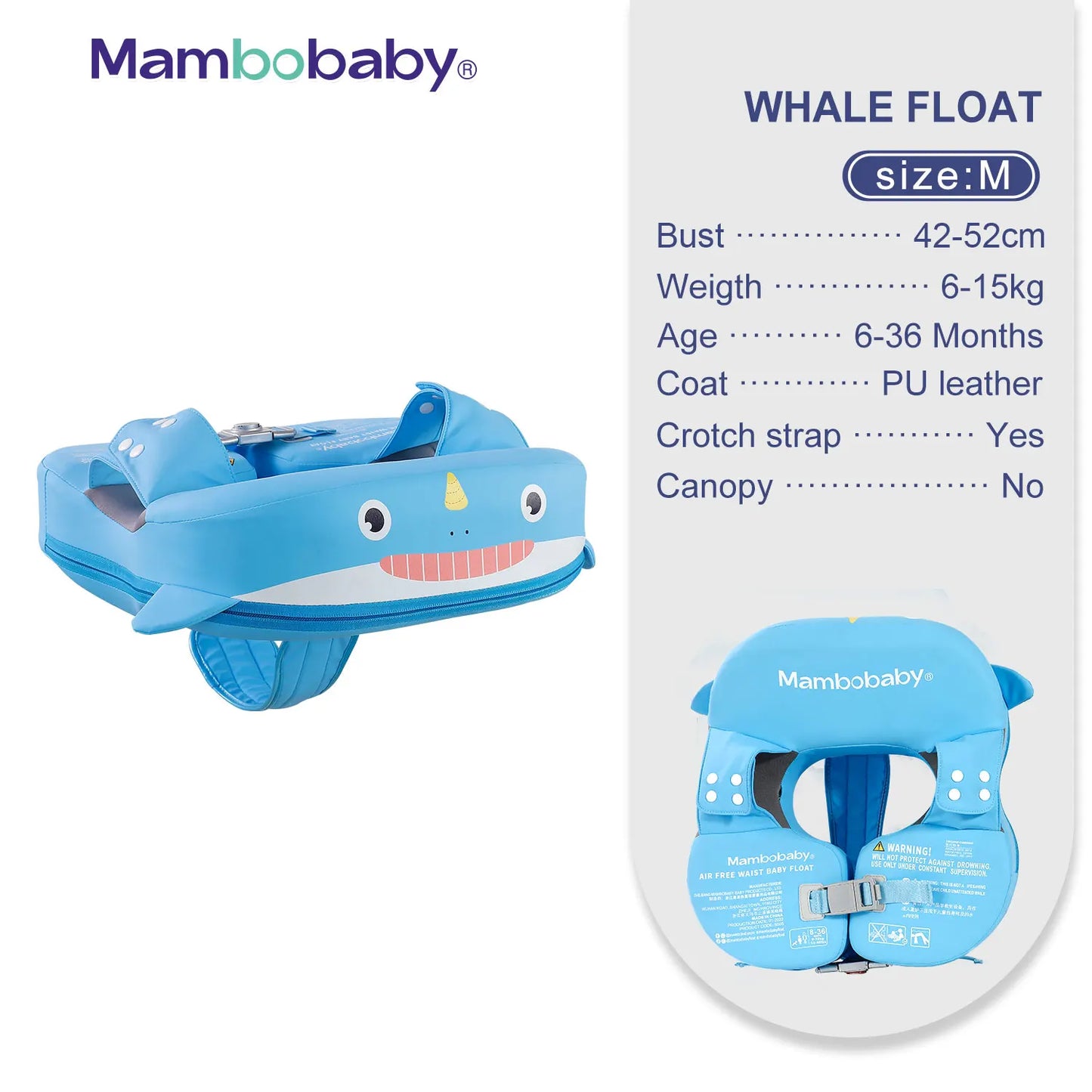 Mambobaby Baby Float Sunshade Ring For Pool