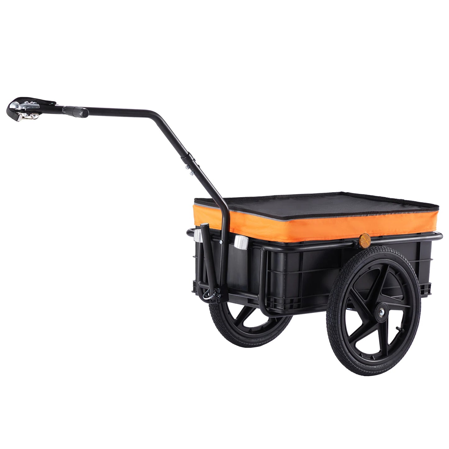 SucceBuy Bike Cargo Trailer Foldable Wagon Cart For Bikes