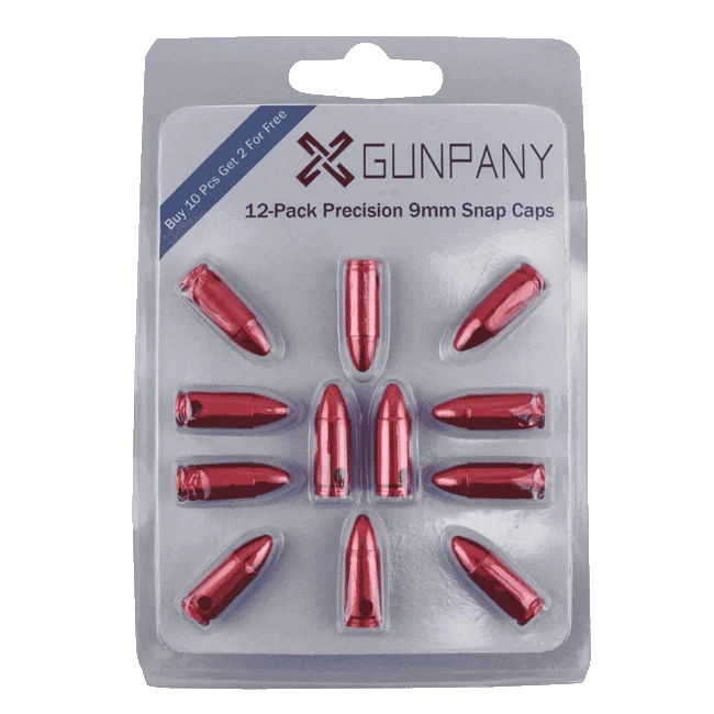 Vector Optics 9mm Snap Cap Dry Firing Pistol Cartridges Pack