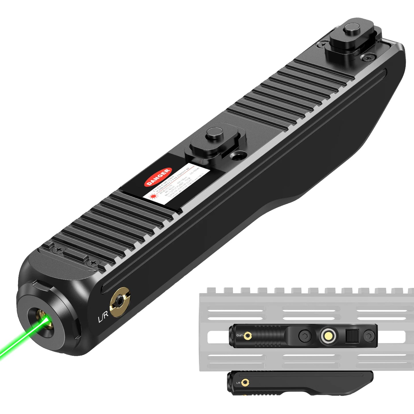 Magnetic Charging Laser Sight For Rifle 2000m Range 4Hr Runtime