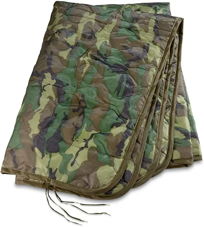 LQARMY Tactical Poncho Liner Woobie Camouflage Water Repellent