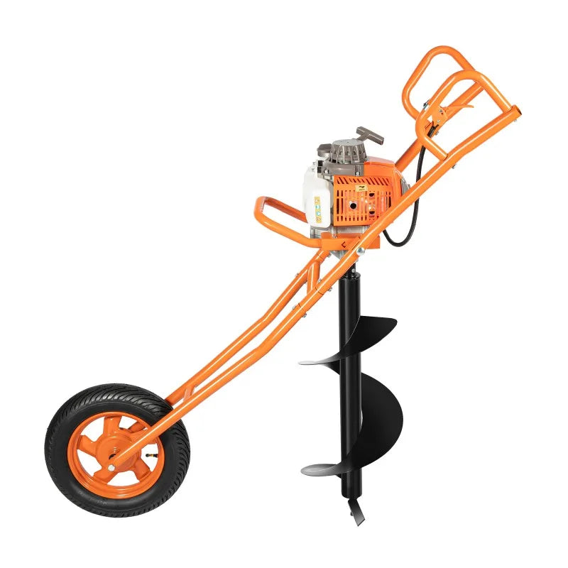 Hign-concerned 63CC Gas Powered Post Hole Digger Auger Ground Drilling