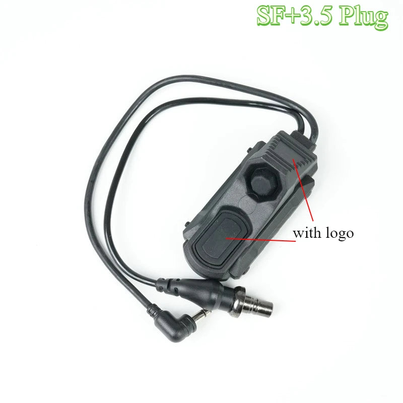 Tactical Dual Remote Pressure Switch for Picatinny Rails