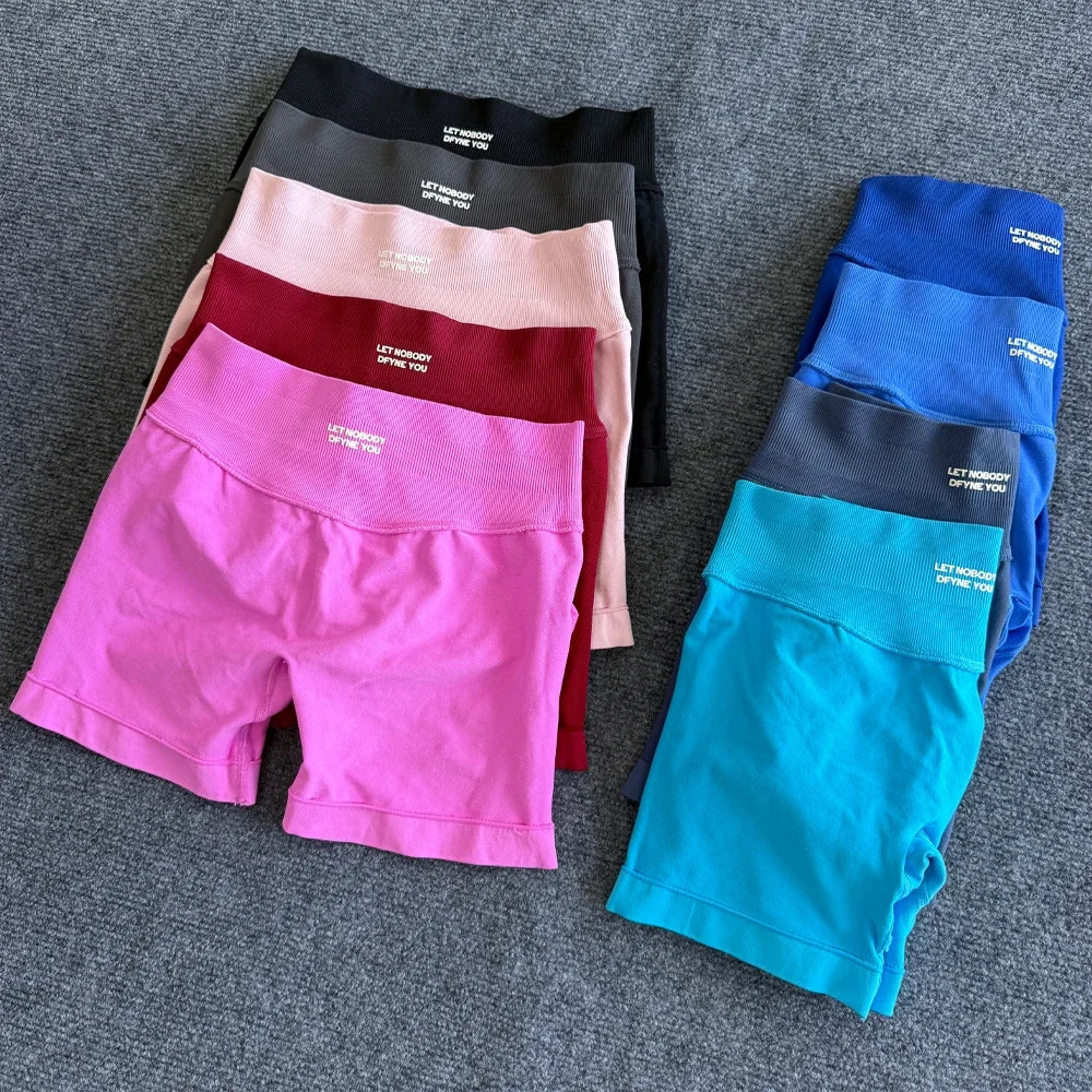 Craft of Weaving Impact Logo Shorts for Women Yoga Fitness