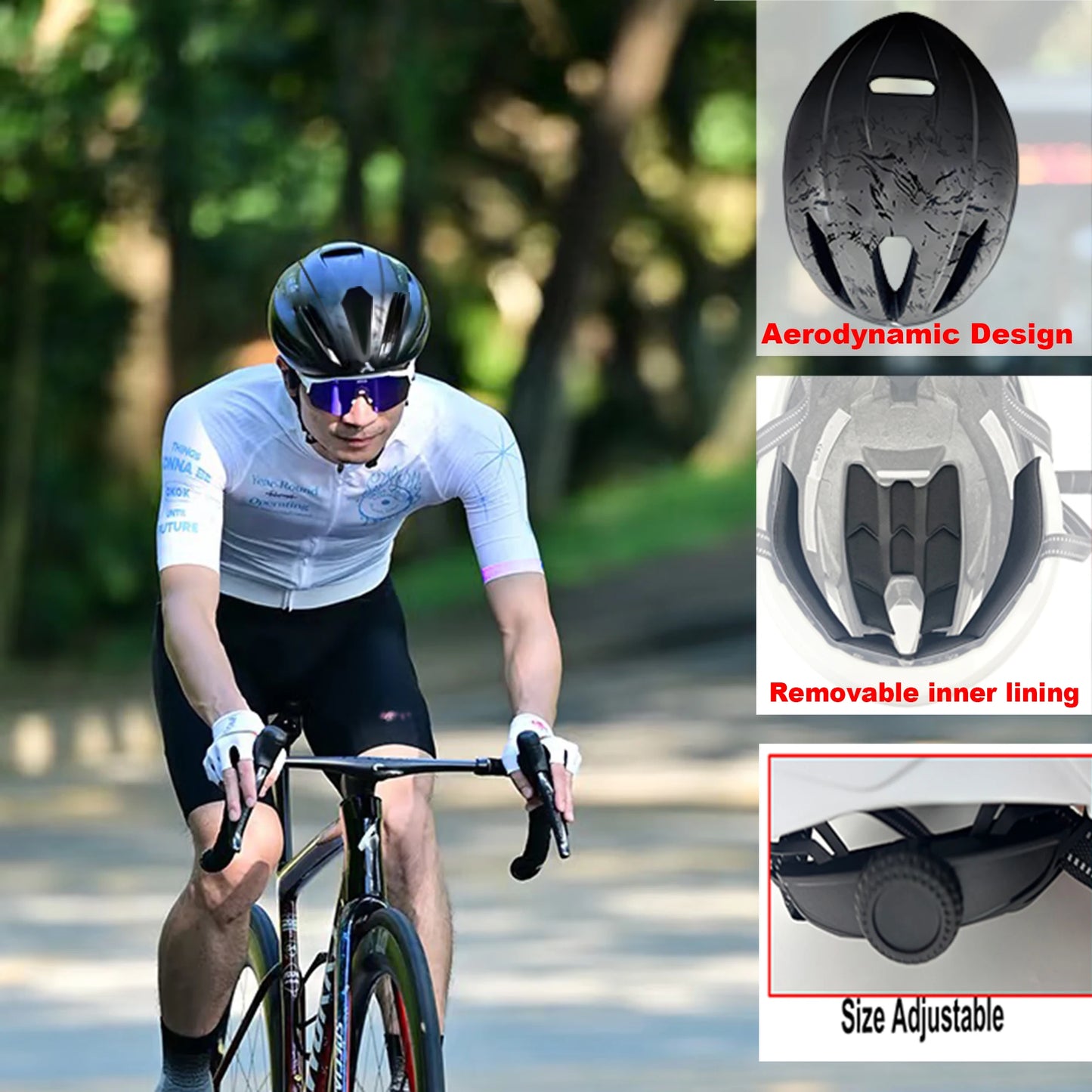 ARTOROO Ultralight Aero Road Bike Helmet for Men and Women