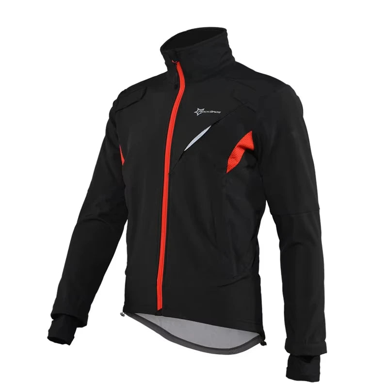 Rockbros Winter Cycling Jacket Unisex Thermal Windproof