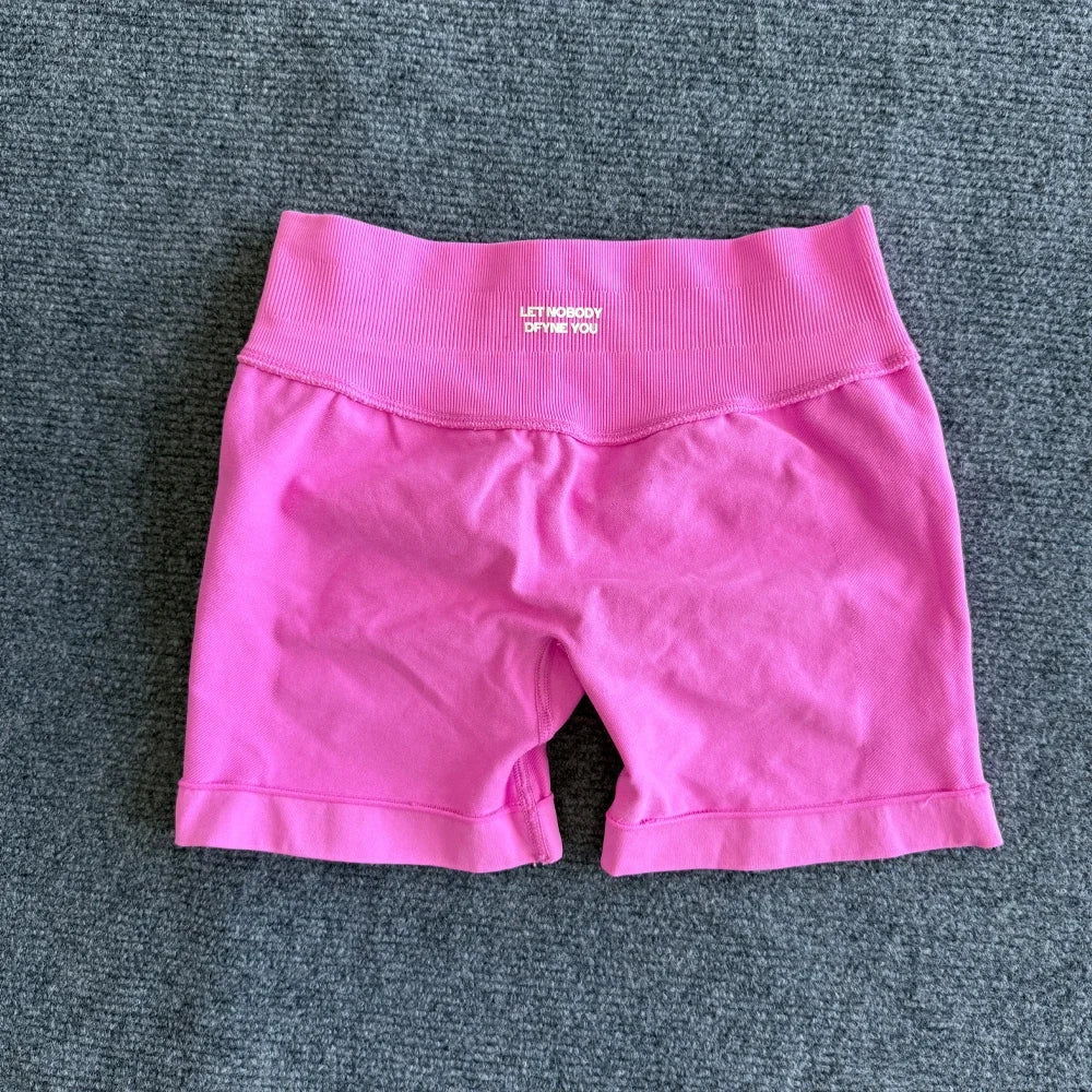 Craft of Weaving Impact Logo Shorts for Women Yoga Fitness