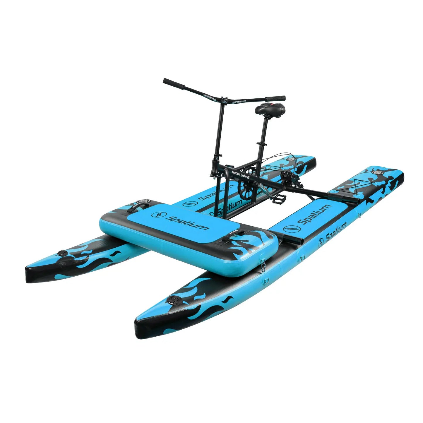 Spatium Water Bike 2.0 Inflatable Pedal Kayak Boat Stable
