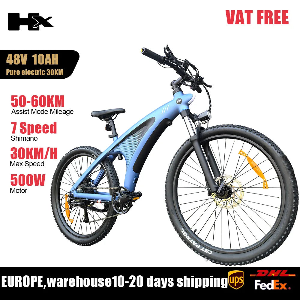 Huanci HX Q5 2000W Electric Mountain Ebike Removable Battery 57KMH
