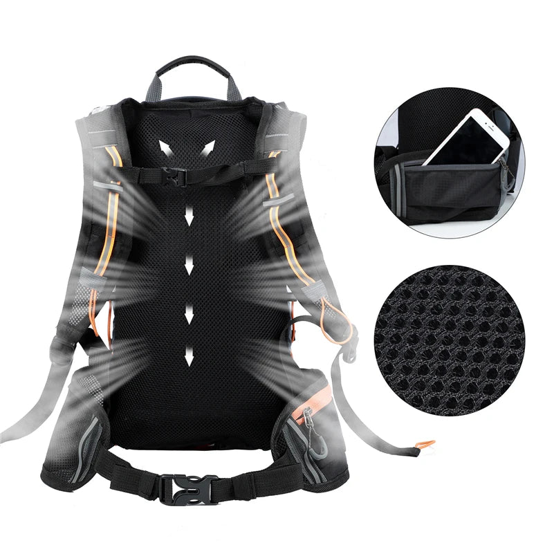 West Biking Water Repellent Hydration Backpack For Hiking Cycling