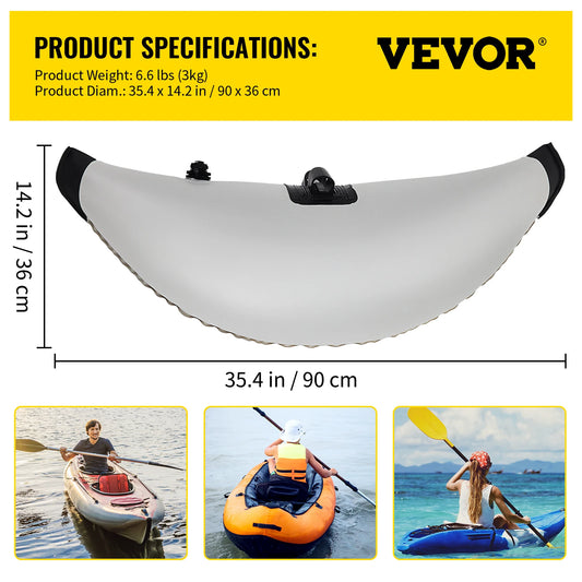 VEVOR Kayak Outrigger Stabilizer Inflatable Float System Kit