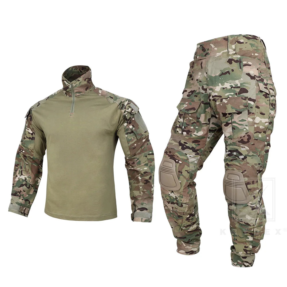 KRYDEX Tactical Combat G3 Uniform Set Shirt And Pants Kit