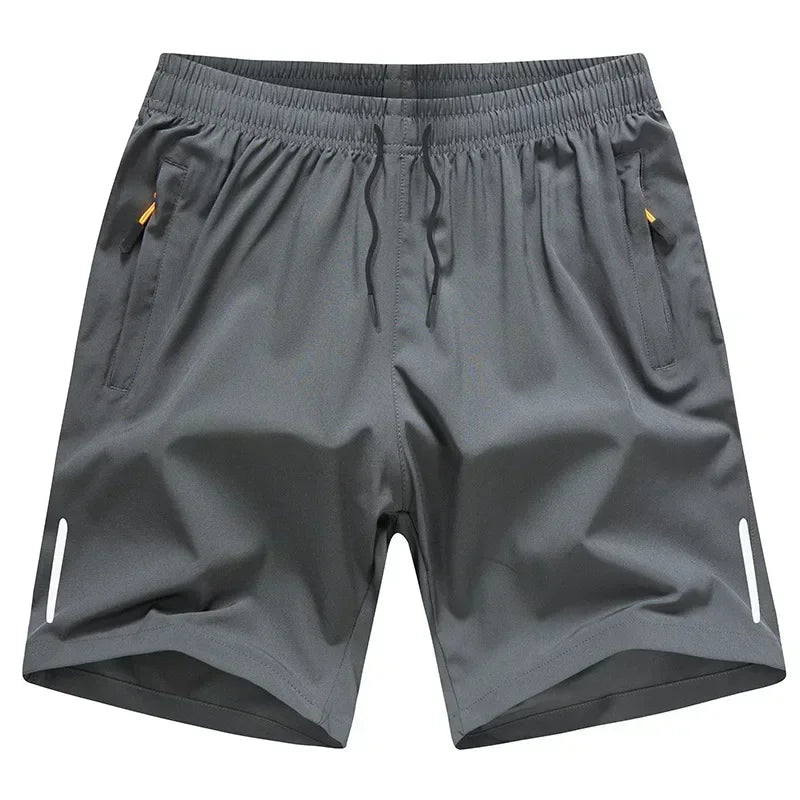 Ice Silk Men Beach Shorts Quick Dry Running Shorts