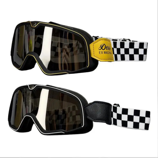 Goggles Dirtbike Retro Windproof Riding Goggles Motorcycle Riding Glasses Goggles Dustproof Windproof Sunglasses For Outdoor