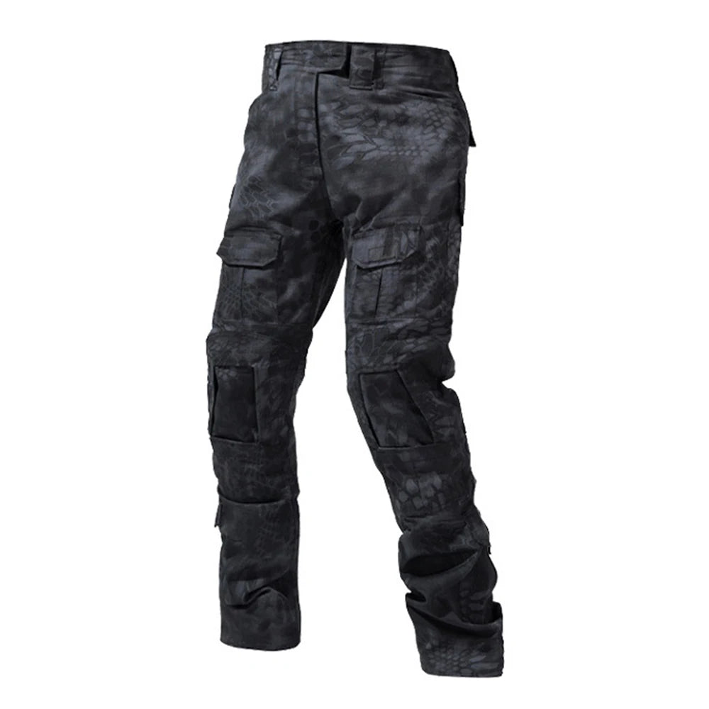 Combat Pants Tactical Camouflage Multicam For Outdoor Trekking Hunting