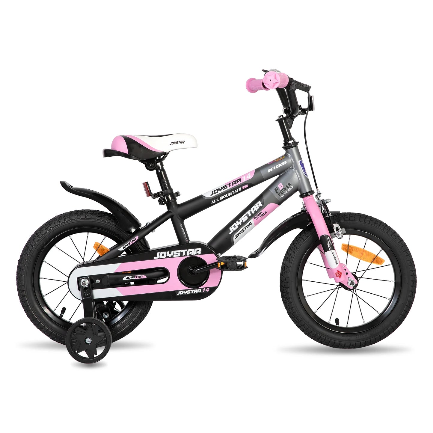 JOYSTAR Kids Bike With Training Wheels For Easy Assembly