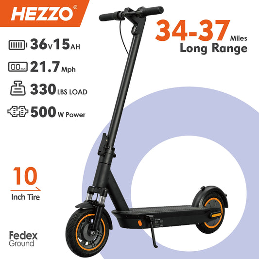 HEZZO G30 500W Dual Motor Electric Scooter Folding