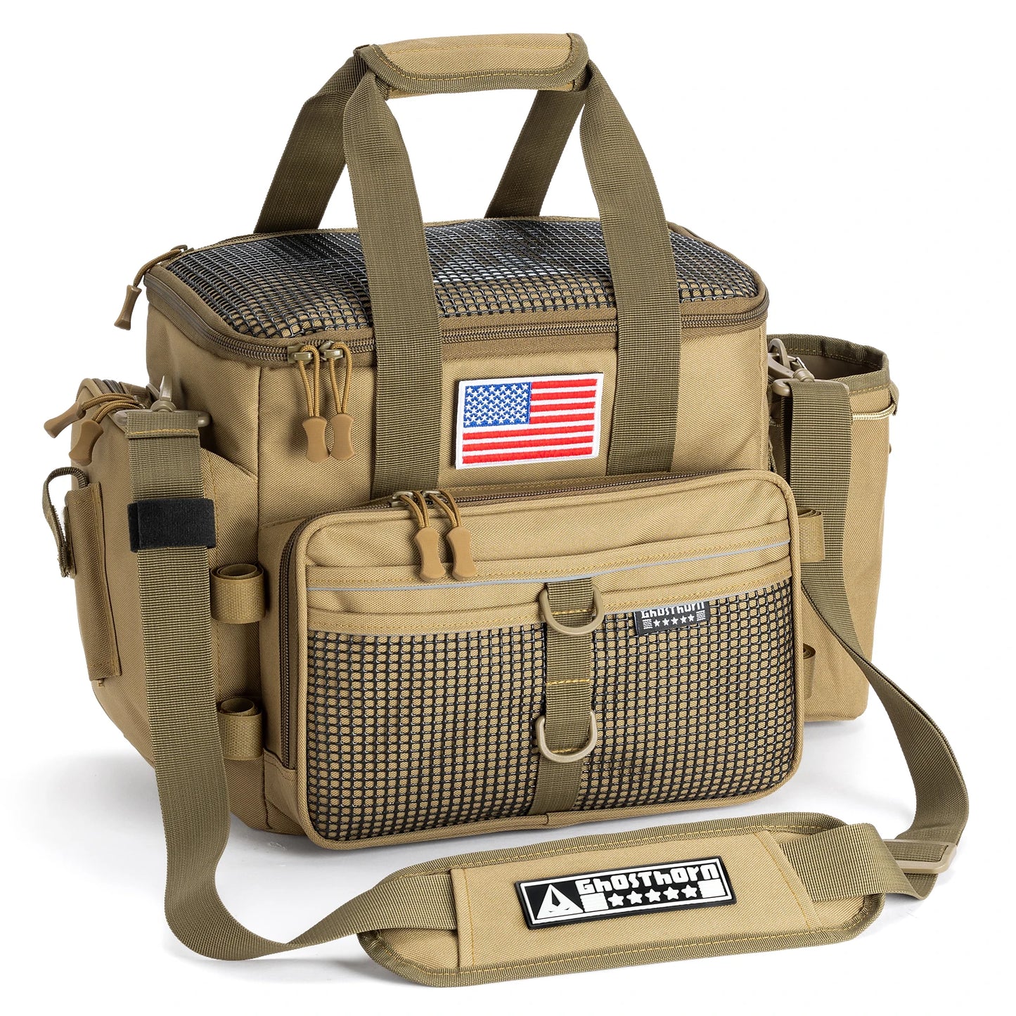 Salt Water Resistant Tackle Box Bag For Fishing Gear